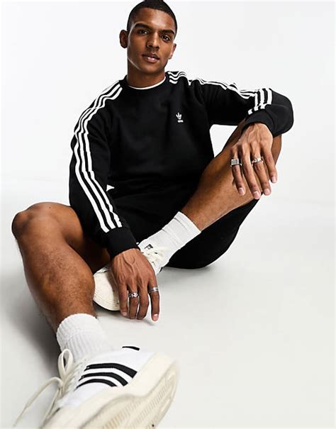 adidas originals body met drie strepen in zwart|adidas Originals 3.